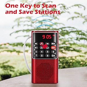 pocket radio mini