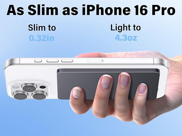 wireless portable charger for magsafe portable charger for iphone