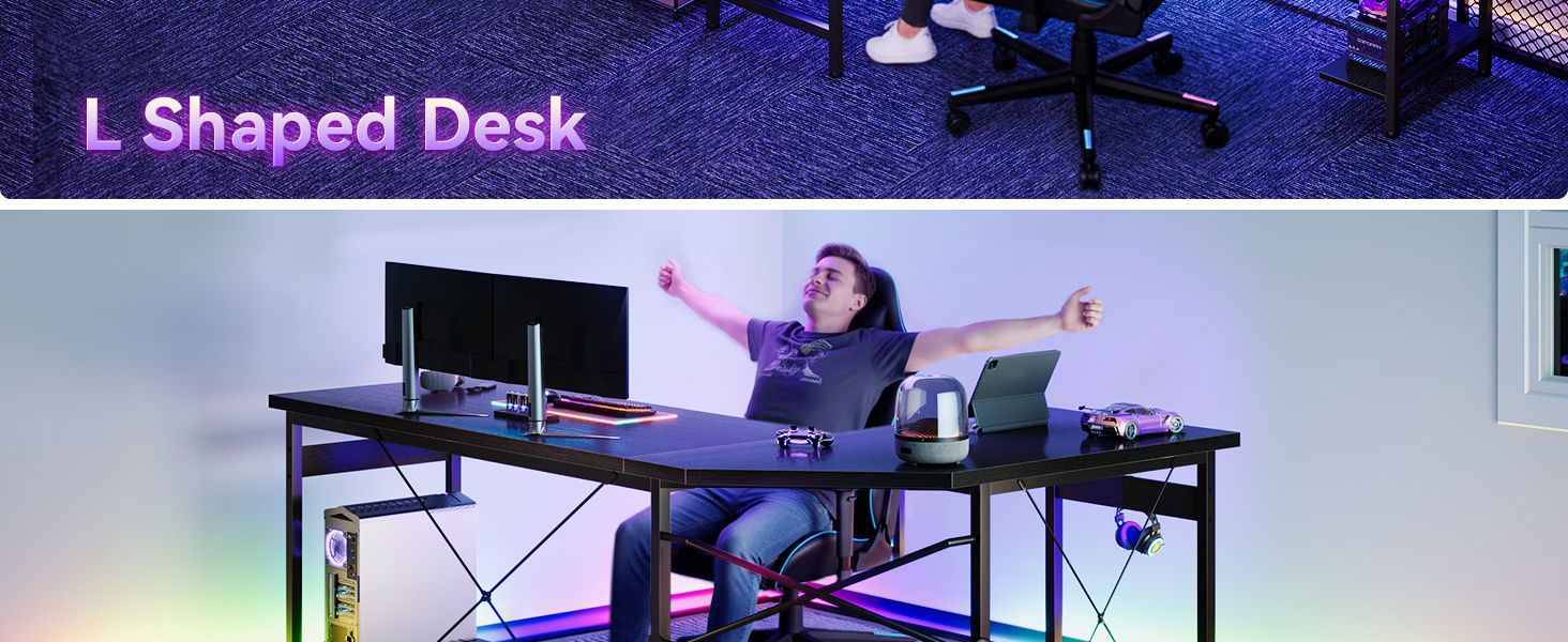 l shaped desk