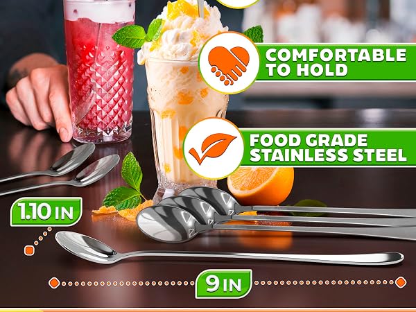 long stirring spoon long spoons for ice cream floats dessert spoon stirring spoon coffee stirrers