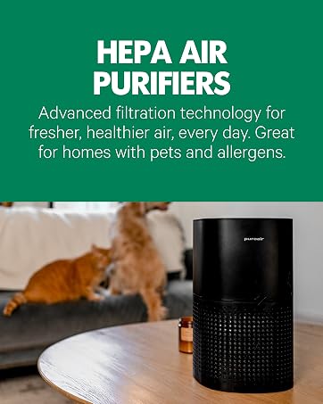 PuroAir HEPA Air Purifier for Bedroom Pets Home