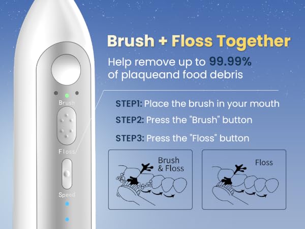 water flosser toothbrush