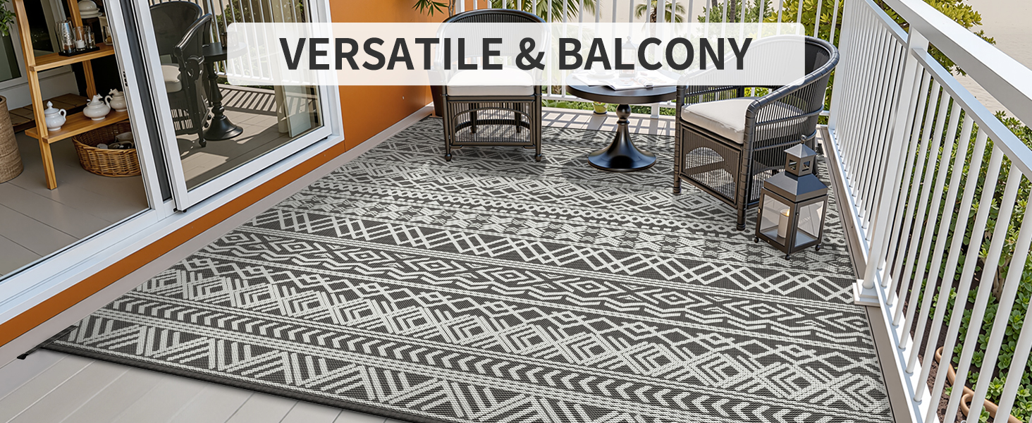 Outdoor Rug-Outdoor Balcony Rug Waterproof Outdoor Rug Outdoor Mat Outdoor Carpet Waterproof