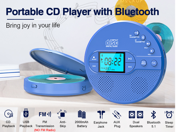 portable cd player for car