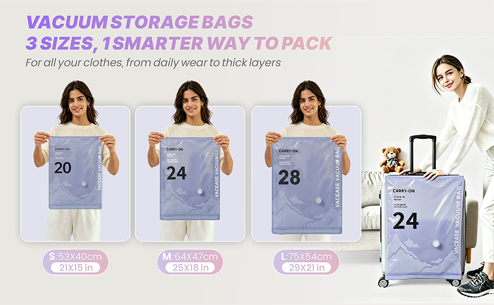 3 Sizes for All Your Needs