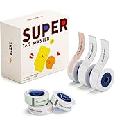 NIIMBOT N1/B18 Mini Label Storage Set, 6Rolls(3M Each) for Whole Home Organization, Switch Sticke...