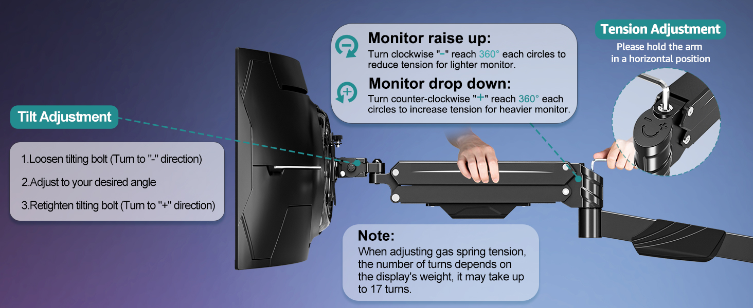 single monitor wall mount