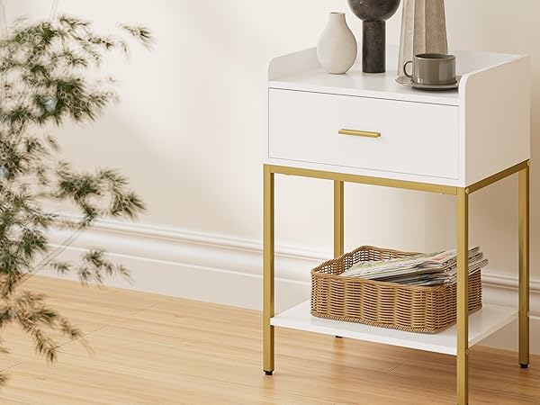 night stand with wide desktop