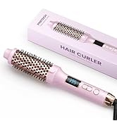 PRITECH Thermal Brush 1.5 inch, Heated Round Brush Creates Blowout Look, Ionic Curling Iron Brush...