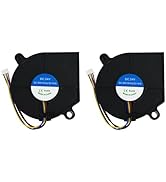 RugooSpink 2PCS Adventurer 5M/5M Pro Fan Hotend Heatsink Fan 5015 DC 24V Print Head Fan Blower Fa...