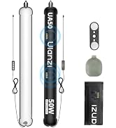 ULANZI UA50 50W Wired Bi-Color Inflatable Light Tube for Photography | Without Charger, 2700K-650...