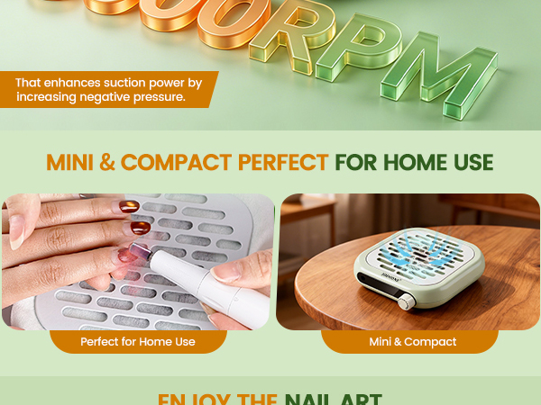 Mini Nail Dust Collector