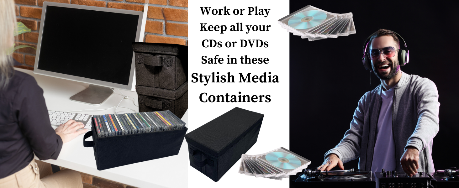 Work or Play, keep your CDs or DVDs safe