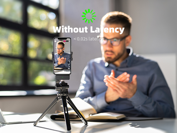 Wireless Microphone Mostly without Latency