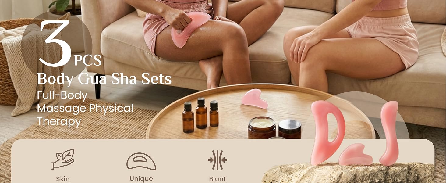 gua sha facial tool muscle scraper tool