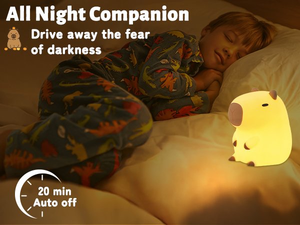 Capybara Silicone Lamp