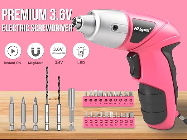 cordless screwdriver