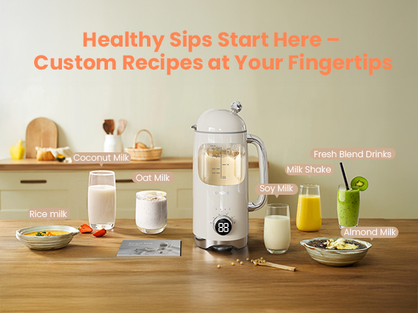Healthy Sips Start Here – Custom Recipes at Your Fingertips