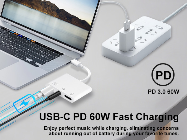 usb c to 3.5mm audio adapter