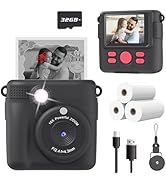 ESOXOFFORE Kids Camera Instant Print, Christmas Birthday Gifts for Kids Age 3-12, Selfie Digital ...