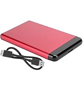 Qiilu External Hard Drive 4Tb 2Tb External Hard Drive Aluminum Alloy Mobile Hard Disk Box Usb3.0 ...