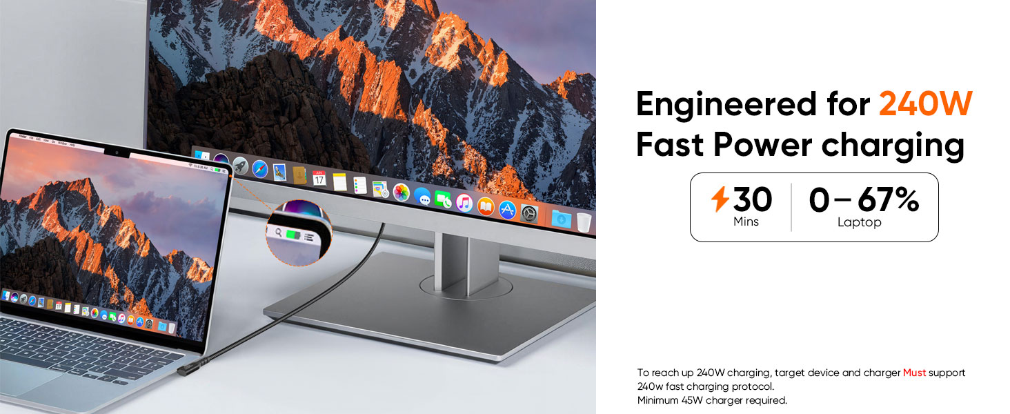 240W USB C to C