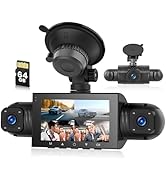 Inefala 4 Channel Dash Cam, 360 Dash Camera FHD 1080Px4 Front and Rear Inside Left Right, Car Cam...