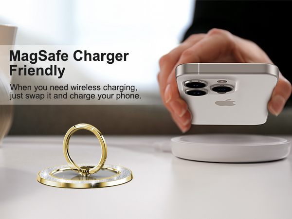 magnetic phone ring holder