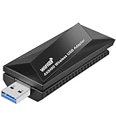 WiFi 6E Adapter Wireless USB for PC - AXE5400 Tri-Band 6G/5G/2.4G WiFi 6E USB Adapter for Desktop...