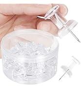 DANRONG 30 PCS Jumbo Push Pins for Bulletin Board, Large Thumb Tacks for Wall, 1.81 Inch, Giant C...