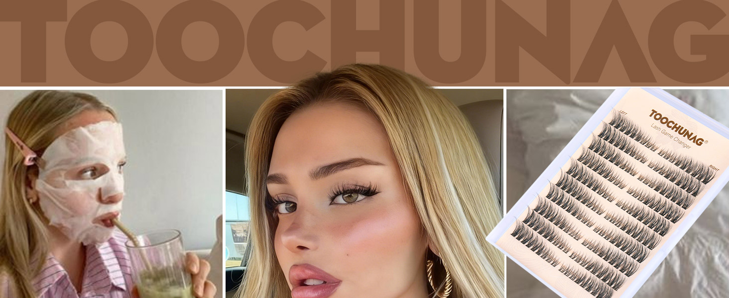 Natural lash clusters wispy eyelash cluster lashes extensions