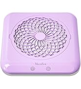 MelodySusie Professional Nail Dust Collector with Max Suction Power,SProF 4500RPM Nail Vacuum Fan...