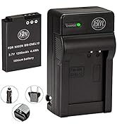 BM Premium EN-EL12 Battery and Charger for Nikon Coolpix A1000 B600 W300 A900 AW100 AW110 AW120 A...