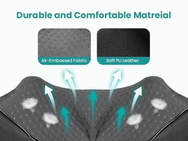 nekteck neck back massager for pain relief deep tissue shoulder massage tool