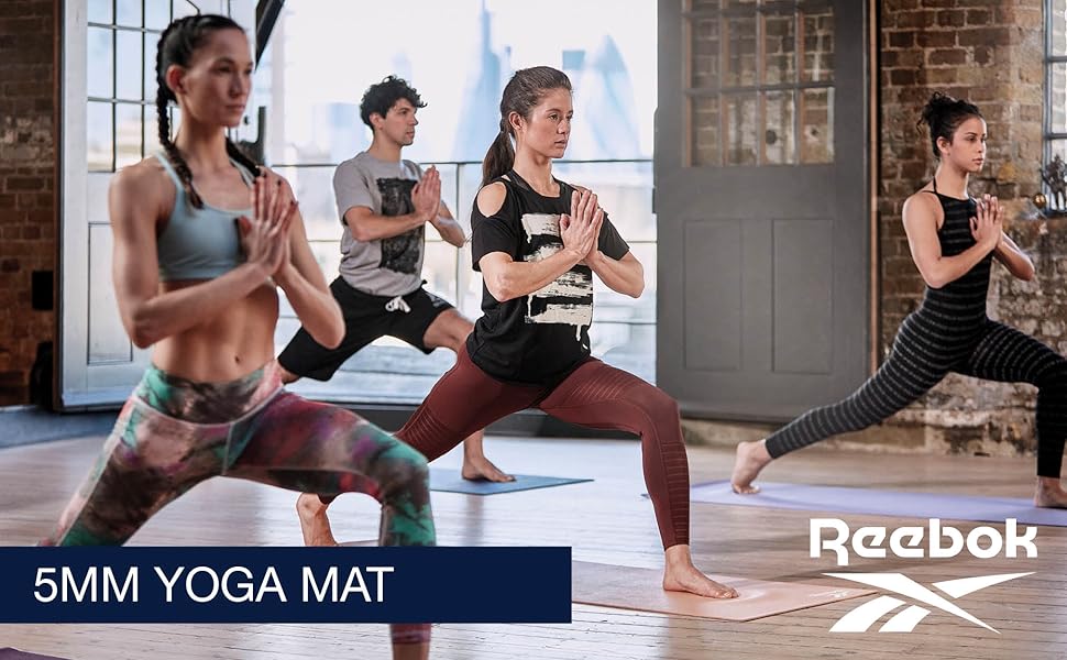Reebok 5mm Solid Yoga Mat