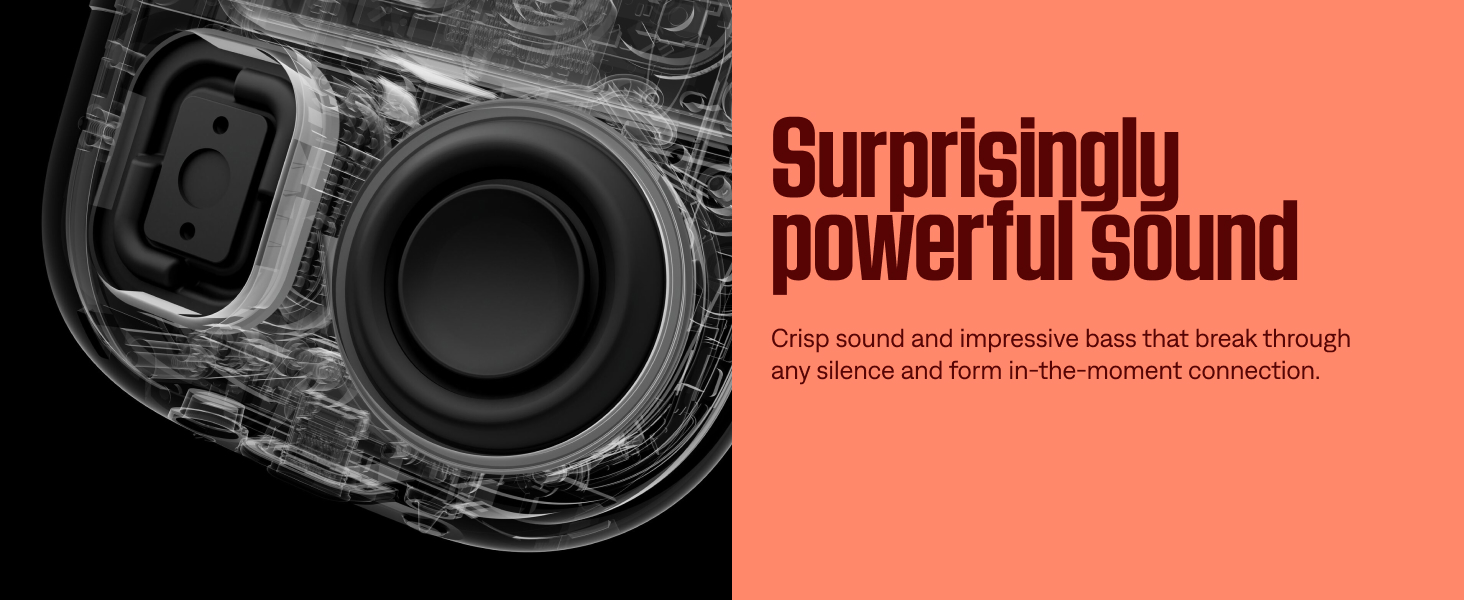 Surprisingly powerful sound