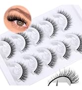 Self Adhesive Lashes Self Adhesive Eyelashes Natural Look Wispy Lashes