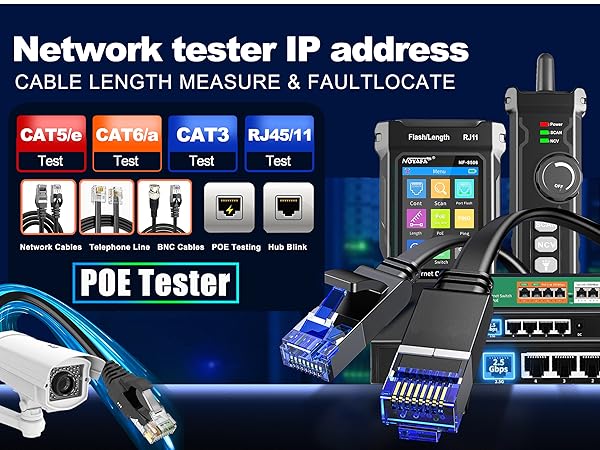 NOYAFA NF-8506 Network Cable Tester IPC tester