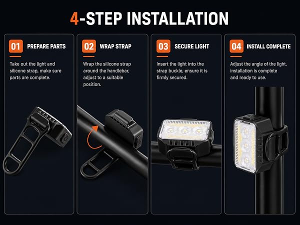 TOOL-FREE INSTALLATION