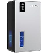 NineSky Dehumidifiers for Home, 95 OZ Water Tank, (1000 sq.ft) Dehumidifiers for Bathroom Bedroom...