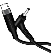 Strhowill 1.8M/5.9FT 90 Degree Elbow PD Type C Male to DC 3.5 X 1.35mm Male Power 12V PD Power Ch...