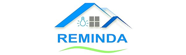 REMINDA LED night light plug in blue