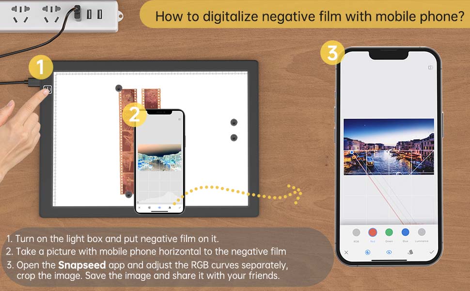 How to digitalize Negative Film