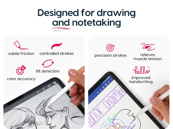 Designed for drawing and notetaking on iPad