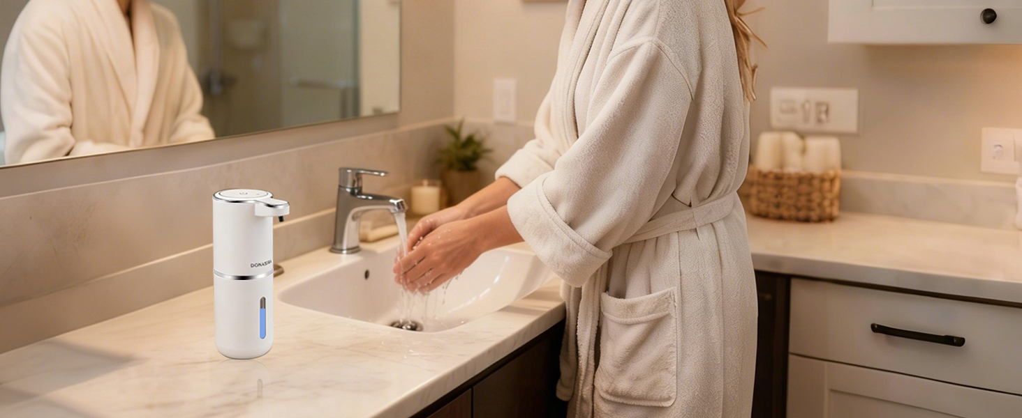 Automatic soap dispenser for bathroom
