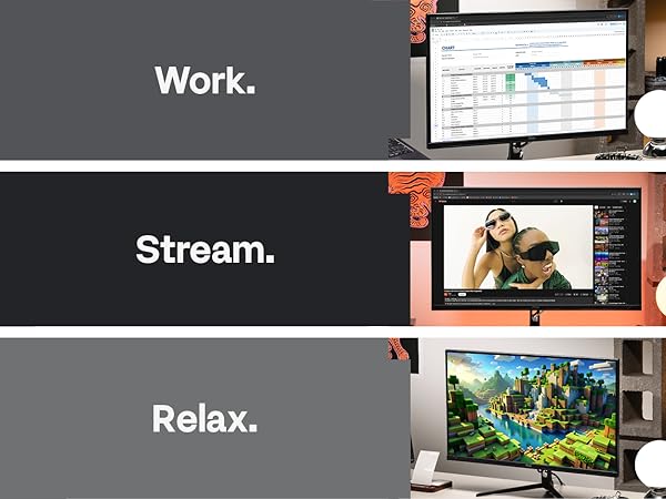 Work. Stream. Relax.