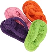 Hyuduo Dog Chew Toy Slipper Shoe Flip Flops Shape Great for Teething Puppies Molar Teeth Cleaning...
