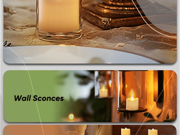 Flameless LED Votive Candles