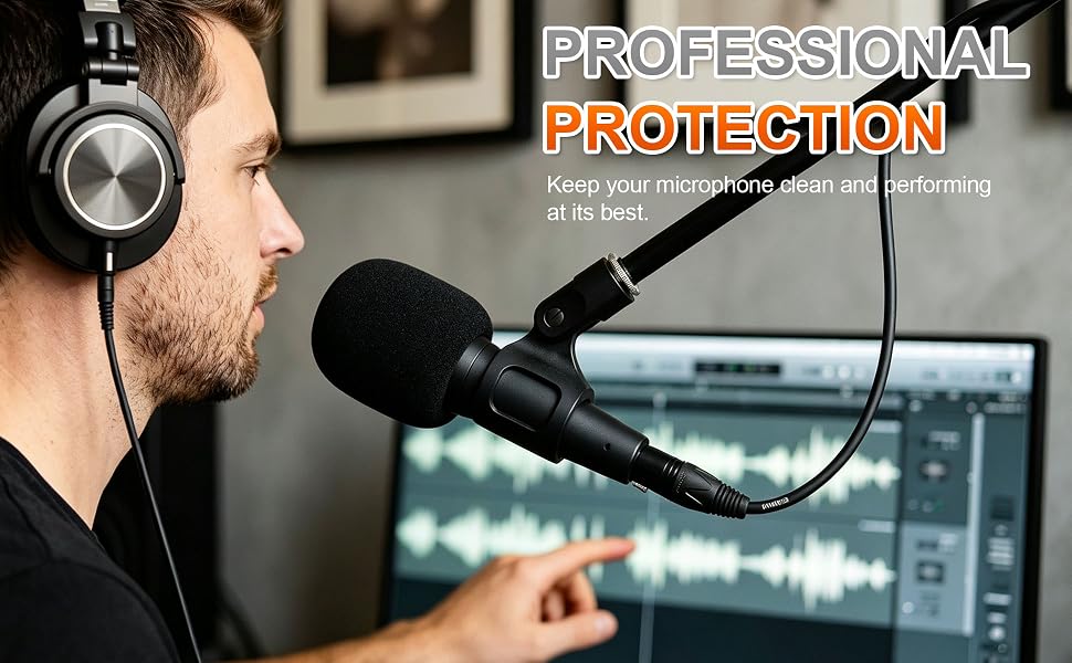 Foam Mic Windscreen Covers