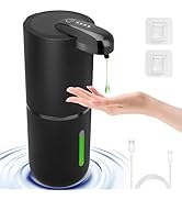 Foyucool Automatic Liquid Soap Dispenser, 12.8oz/380ml Rechargeable Touchless Hand Soap Dispenser...